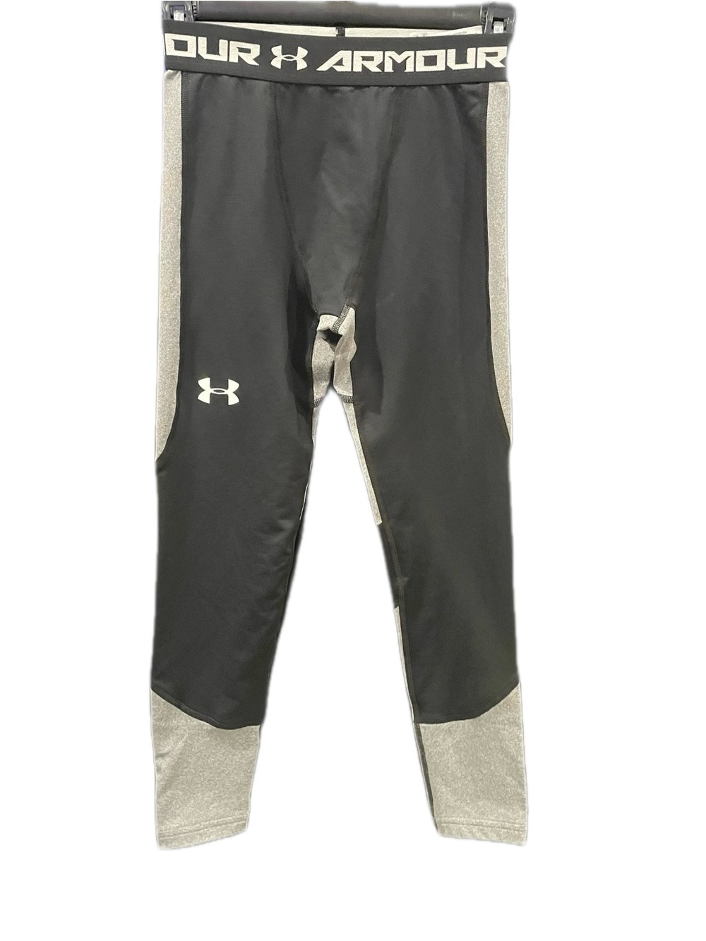 Under Armour Kids Black & Silver Performance Leggings
